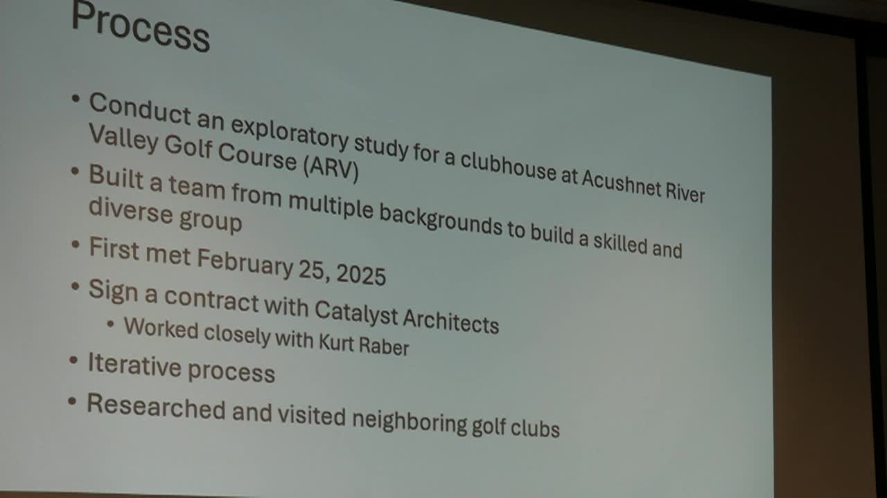 Golf Facilities Exploratory Committee